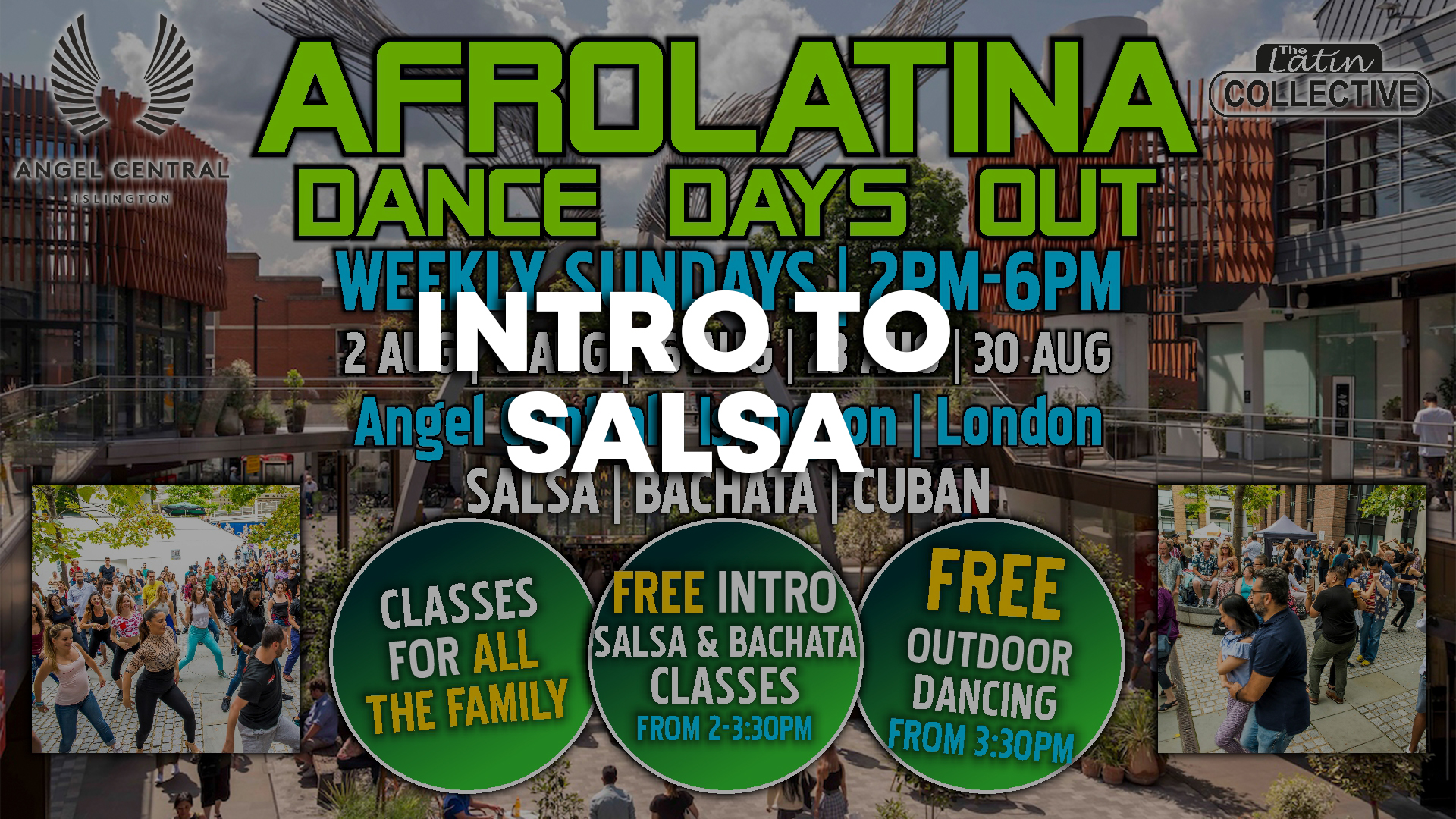 THE AFROLATINA DANCE DAYS OUT - AUGUST 2026 - SALSA INTRO CLASS
